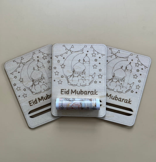 Eid Mubarak Eid Money Card [ pack of 3 ]