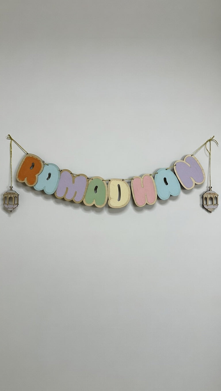 Ramadhan Banner - Paint NOT included